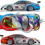 Porsche 911 GT3 RSR by Troy Lee Designs 2007 года